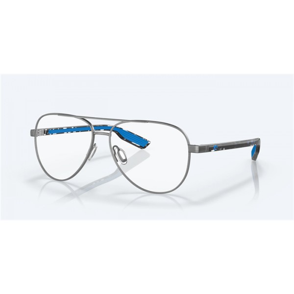 Costa Peli Rx Matte Brushed Gunmetal Frame Eyeglasses