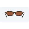 Costa Harpoon Sunglasses Shiny Black Frame Green Mirror Polarized Glass Lense