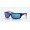 Costa Jose Sunglasses Shiny Black Frame Blue Mirror Polarized Glass Lense