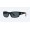 Costa Caballito Sunglasses Shiny Black Frame Gray Polarized Polycarbonate Lense