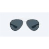 Costa South Point Sunglasses Palladium Gray Polarized Polycarbonate Lense