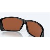 Costa Cat Cay Sunglasses Blackout Frame Green Mirror Polarized Glass Lense