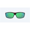 Costa Saltbreak Sunglasses Tortoise Frame Green Mirror Polarized Glass Lense