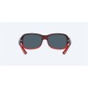 Costa Inlet Sunglasses Pomegranate Fade Frame Gray Polarized Polycarbonate Lense