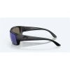 Costa Fantail Sunglasses Blackout Frame Blue Mirror Polarized Glass Lense