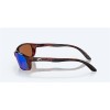 Costa Brine Sunglasses Tortoise Frame Green Mirror Polarized Polycarbonate Lense