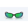Costa Brine Sunglasses Gunmetal Frame Green Mirror Polarized Polycarbonate Lense