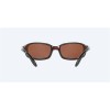 Costa Brine Readers Sunglasses Tortoise Frame Copper Polarized Polycarbonate Lense