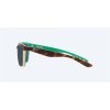 Costa Anna Sunglasses Shiny Retro Tort/Cream/Mint Frame Gray Polarized Polycarbonate Lense