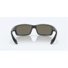 Costa Jose Sunglasses Matte Gray Frame Blue Mirror Polarized Glass Lense