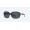 Costa Gannet Sunglasses Shiny Black/Hibiscus Frame Gray Polarized Polycarbonate Lense