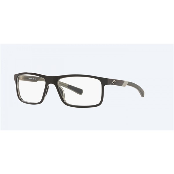 Costa Ocean Ridge 100 Shiny Black / Gray / Gray Crystal Frame Eyeglasses