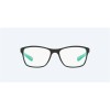 Costa Ocean Ridge 110 Shiny Black / Kiwi / Kiwi Crystal Frame Eyeglasses