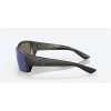 Costa Tuna Alley Sunglasses Matte Steel Gray Metallic Frame Blue Mirror Polarized Glass Lense