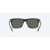 Costa Aransas Sunglasses Matte Storm Gray Frame Gray Silver Mirror Polarized Glass Lense