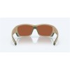 Costa Tuna Alley Sunglasses Matte Sand Frame Green Mirror Polarized Glass Lense