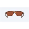 Costa Whitetip Readers Sunglasses Retro Tortoise Frame Green Mirror Polarized Lense