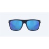 Costa Broadbill Sunglasses Midnight Blue Frame Blue Mirror Polarized Glass Lense