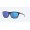 Costa Cheeca Sunglasses Shiny Black Frame Blue Mirror Polarized Glass Lense