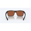 Costa Rinconcito Sunglasses Matte Black Frame Green Mirror Polarized Glass Lense