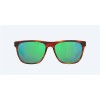 Costa Apalach Sunglasses Tortoise Frame Green Mirror Polarized Glass Lense
