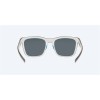 Costa Ocearch® Panga Sunglasses Shiny White Shark Frame Blue Mirror Polarized Polycarbonate Lense