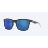 Costa Ocearch® Panga Sunglasses Shiny White Shark Frame Blue Mirror Polarized Polycarbonate Lense