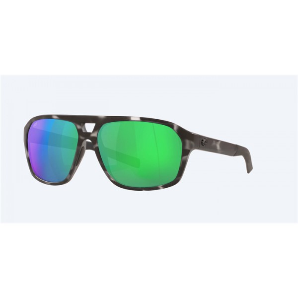 Costa Ocearch® Switchfoot Sunglasses Tiger Shark Ocearch Frame Green Mirror Polarized Polycarbonate Lense