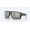 Costa Diego Sunglasses Matte Black Frame Gray Silver Mirror Polarized Glass Lense