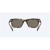 Costa Tybee Sunglasses hiny Black Kelp Frame Blue Mirror Polarized Glass Lense