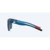 Costa Freedom Series Panga Sunglasses Matte Blue Fade Frame Gray Polarized Polycarbonate Lense