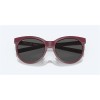 Costa Victoria Sunglasses Net Plum Frame Gray Polarized Glass Lense