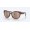 Costa Maya Sunglasses Shiny Urchin Crystal Frame Copper Silver Mirror Polarized Glass Lense