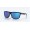 Costa Rincondo Sunglasses Shiny Black Frame Blue Mirror Polarized Glass Lense