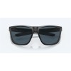 Costa Ferg Xl Sunglasses Matte Black Frame Gray Polarized Polycarbonate Lense