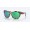 Costa Maya Sunglasses Shiny Coral Tortoise Frame Green Mirror Polarized Glass Lense