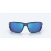 Costa Blackfin Pro Sunglasses Midnight Blue Frame Blue Mirror Polarized Glass Lense
