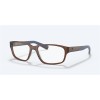 Costa Ocean Ridge 320 Translucent Dark Brown Frame Eyeglasses