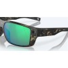 Costa Diego Sunglasses Wetlands Frame Green Mirror Polarized Glass Lense