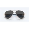 Costa South Point Sunglasses Golden Pearl Frame Gray Polarized Polycarbonate Lense