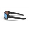 Oakley Straightlink Sunglasses Matte Black Frame Prizm Deep Water Polarized Lense