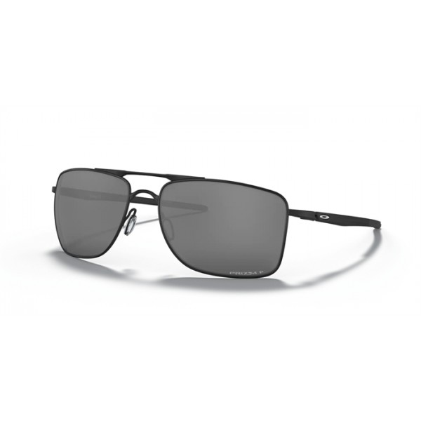 Oakley Gauge 8 Sunglasses Matte Black Frame Prizm Black Polarized Lense