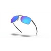 Oakley Gauge 8 Sunglasses Matte Gunmetal Frame Prizm Sapphire Polarized Lense