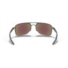 Oakley Gauge 8 Sunglasses Matte Gunmetal Frame Prizm Sapphire Polarized Lense