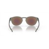 Oakley Latch Sunglasses Matte Grey Ink Frame Prizm Sapphire Polarized Lense