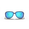 Oakley Split Time Sunglasses Navy Frame Prizm Sapphire Polarized Lense