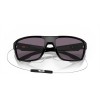 Oakley Split Shot Sunglasses Satin Black Ink Frame Prizm Grey Lense