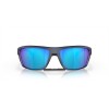 Oakley Split Shot Sunglasses Matte Translucent Blue Frame Prizm Sapphire Polarized Lense