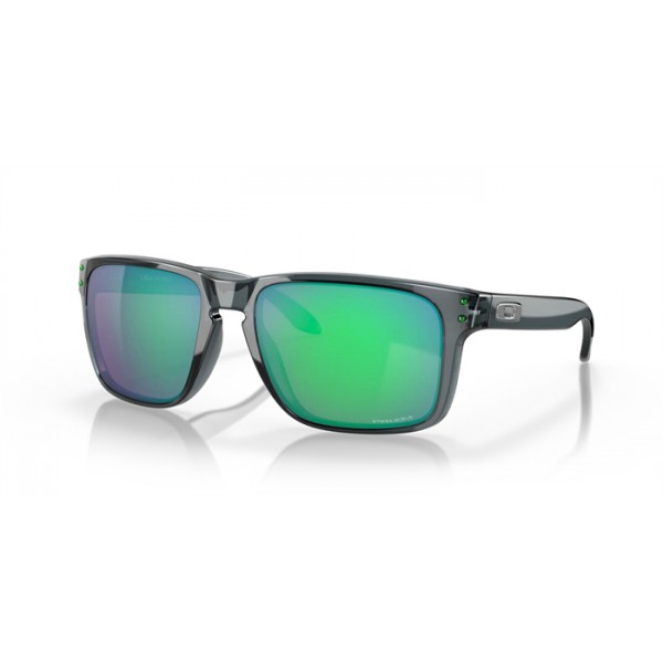 Oakley Holbrook XL Sunglasses Crystal Black Frame Prizm Jade Lense