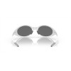 Oakley Eye Jacket Redux Sunglasses Polished White Frame Prizm Black Lense
